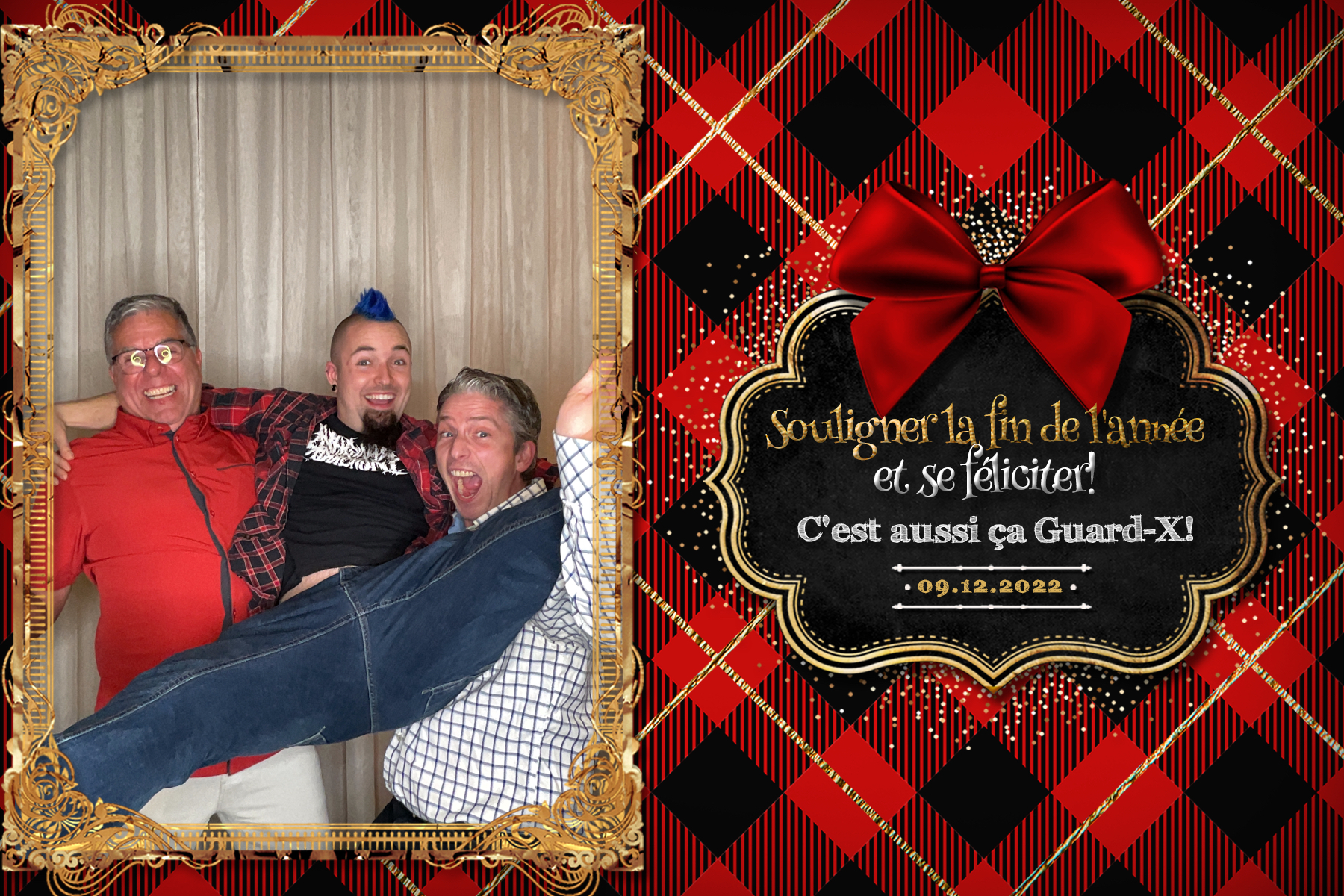 Party de Noël Guard-X | View more photos from the event at album.pbooth.red/u/Photobooth-RED/Party-de-Noël-Guard-X
