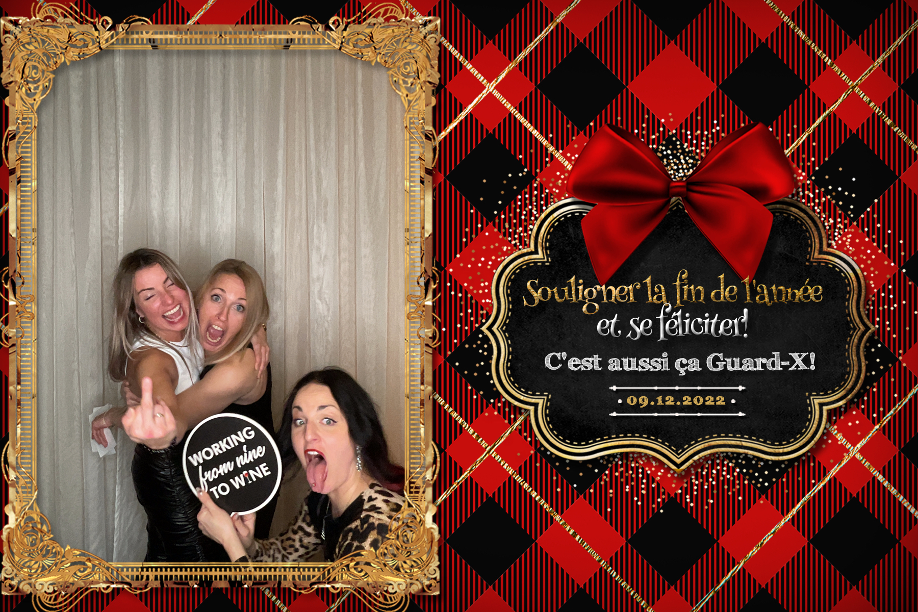 Party de Noël Guard-X | View more photos from the event at album.pbooth.red/u/Photobooth-RED/Party-de-Noël-Guard-X