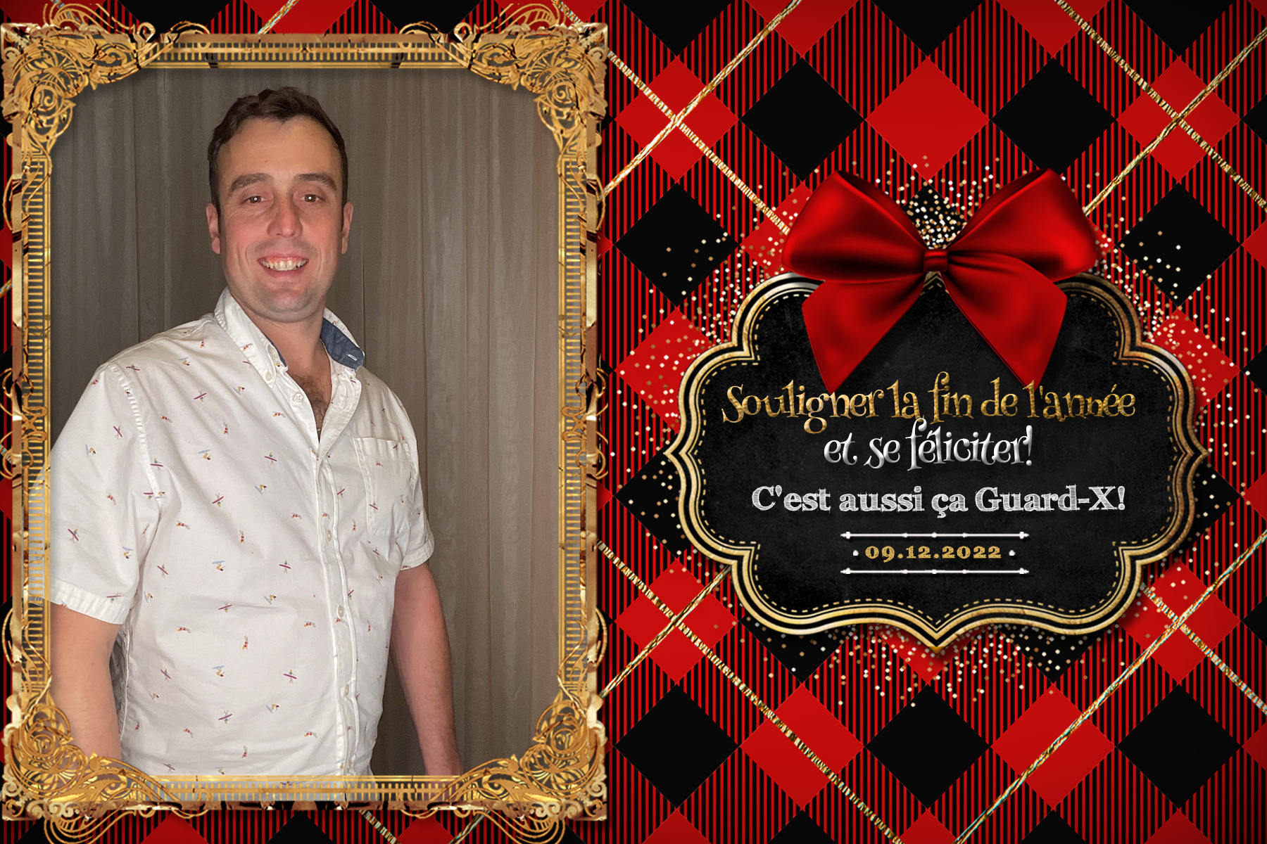 Party de Noël Guard-X | View more photos from the event at album.pbooth.red/u/Photobooth-RED/Party-de-Noël-Guard-X