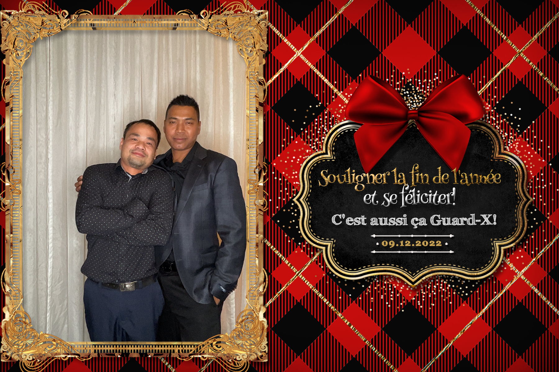 Party de Noël Guard-X | View more photos from the event at album.pbooth.red/u/Photobooth-RED/Party-de-Noël-Guard-X