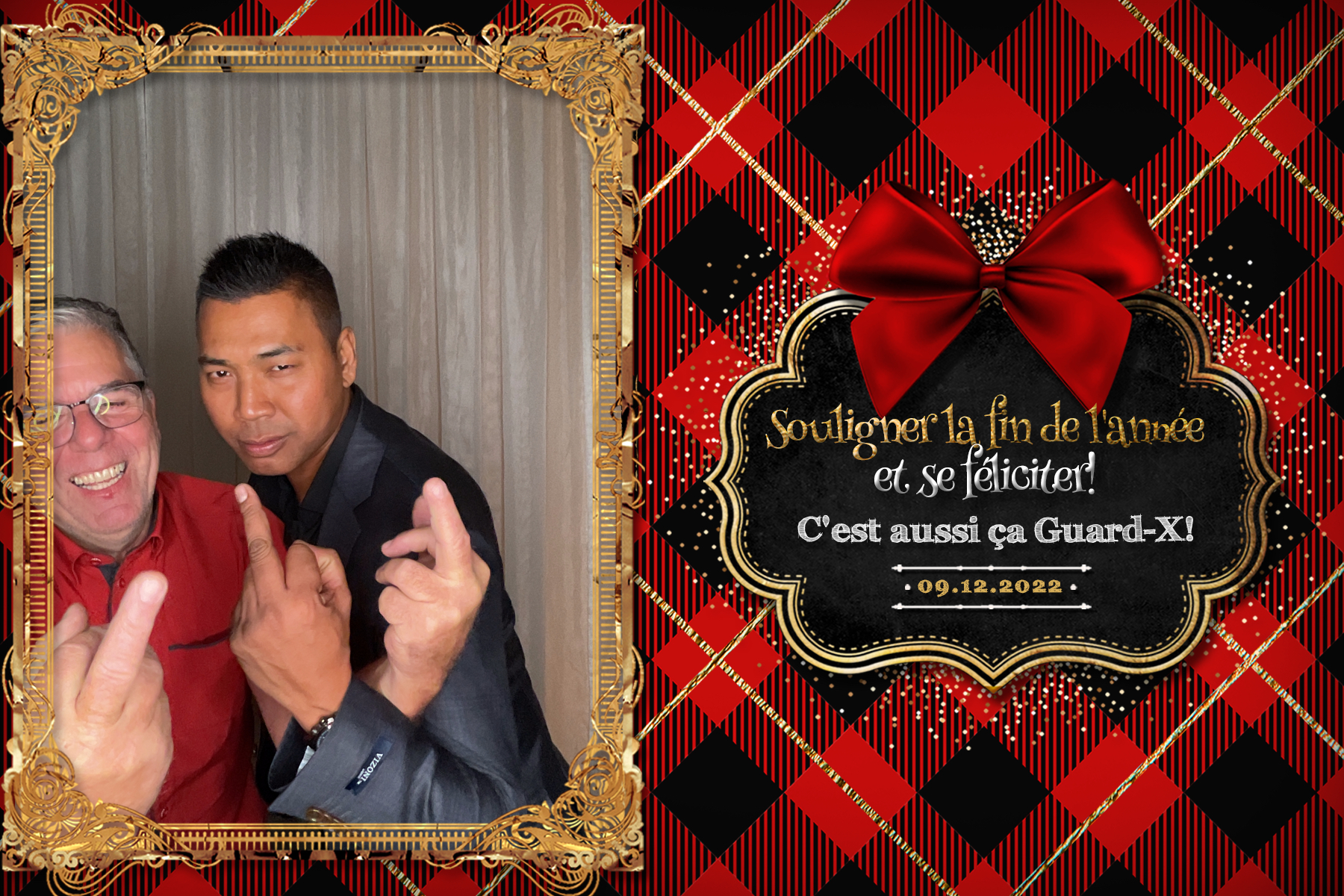 Party de Noël Guard-X | View more photos from the event at album.pbooth.red/u/Photobooth-RED/Party-de-Noël-Guard-X