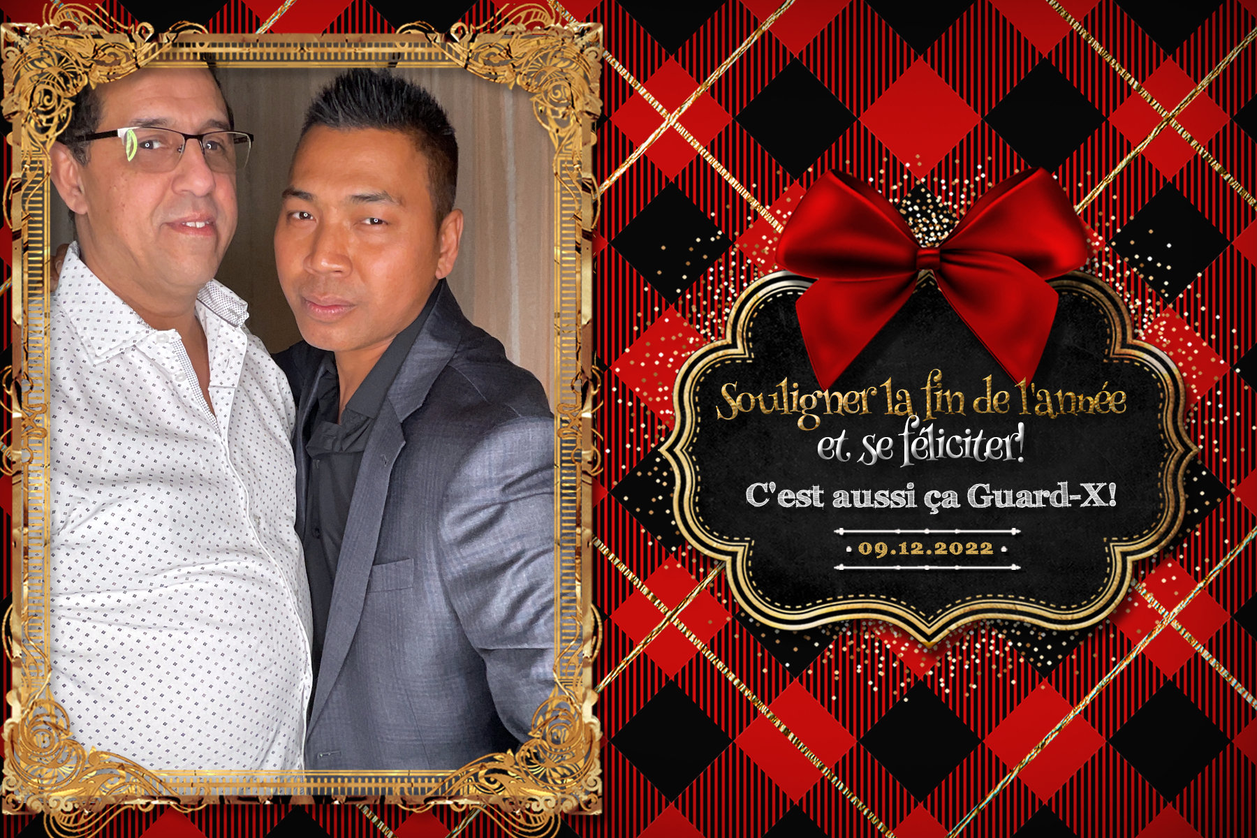 Party de Noël Guard-X | View more photos from the event at album.pbooth.red/u/Photobooth-RED/Party-de-Noël-Guard-X