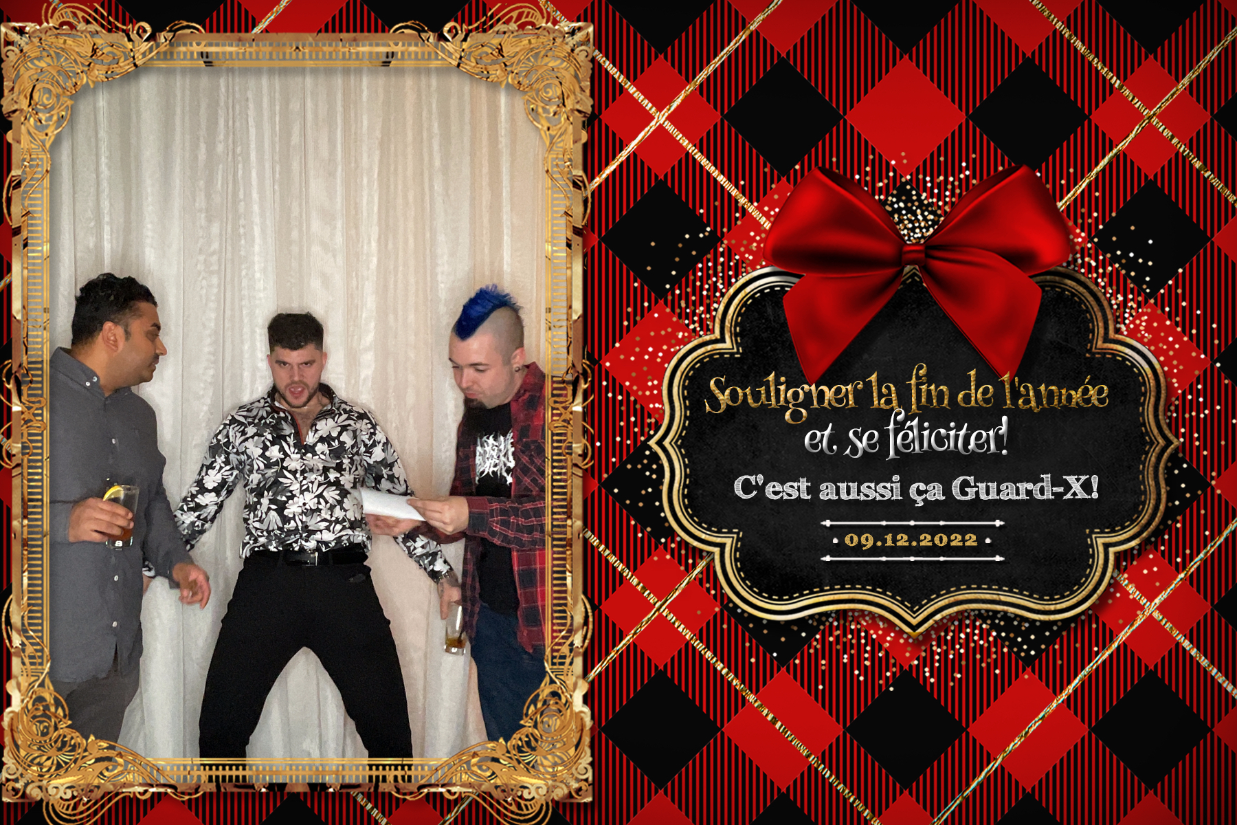 Party de Noël Guard-X | View more photos from the event at album.pbooth.red/u/Photobooth-RED/Party-de-Noël-Guard-X