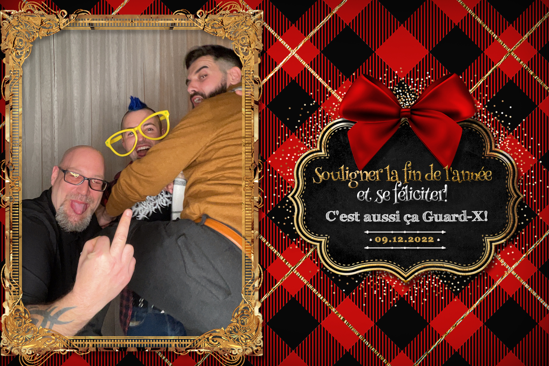 Party de Noël Guard-X | View more photos from the event at album.pbooth.red/u/Photobooth-RED/Party-de-Noël-Guard-X
