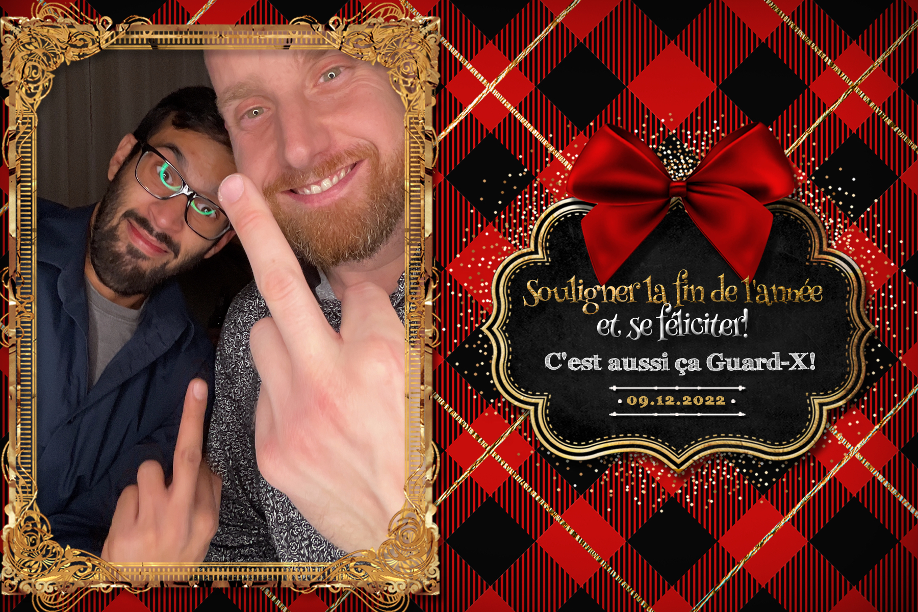 Party de Noël Guard-X | View more photos from the event at album.pbooth.red/u/Photobooth-RED/Party-de-Noël-Guard-X