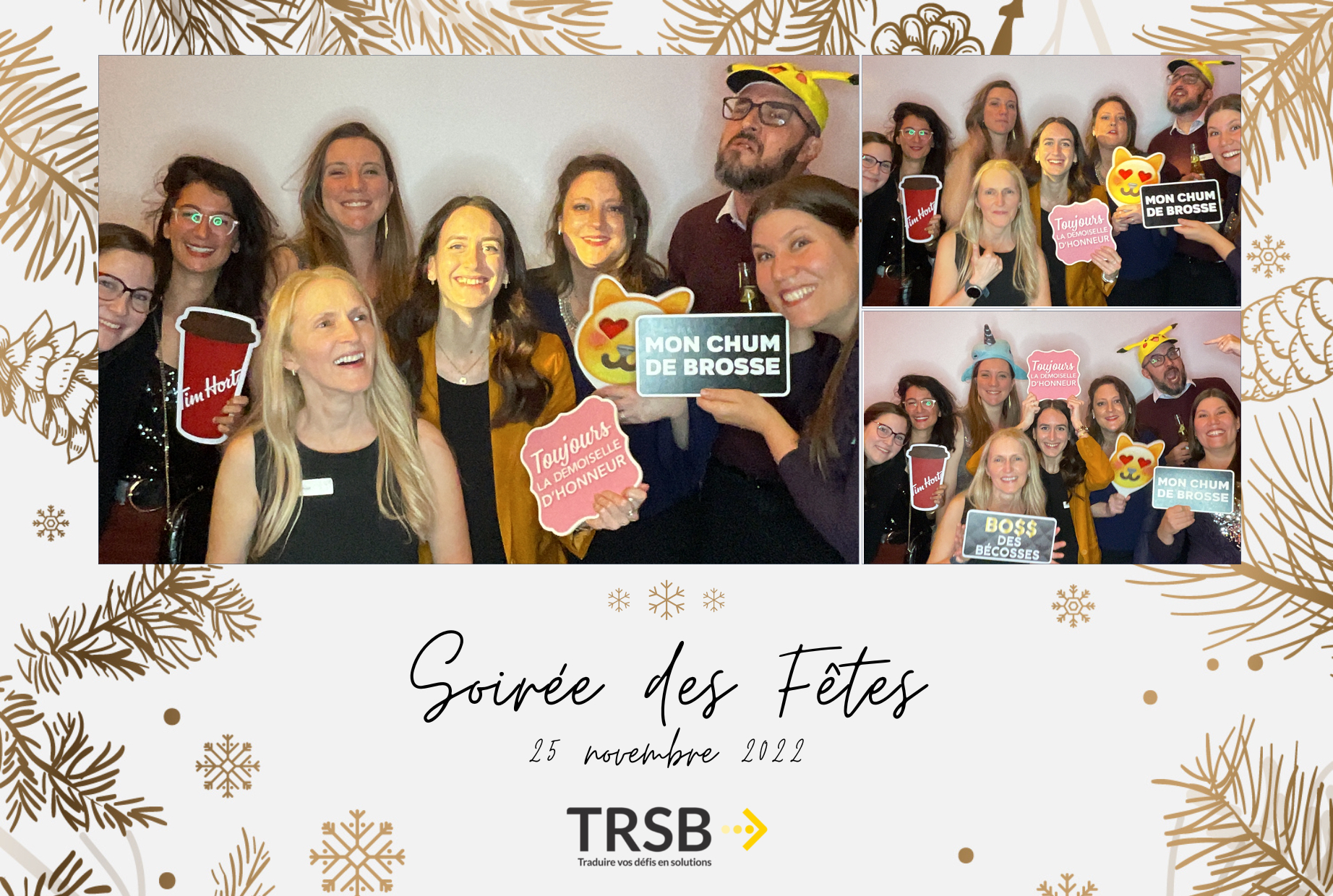 Party de Noël de Traductions Serge Bélair | View more photos from the event at album.pbooth.red/u/Photobooth-RED/Party-de-Noël-de-Traductions-Serge-Bélair