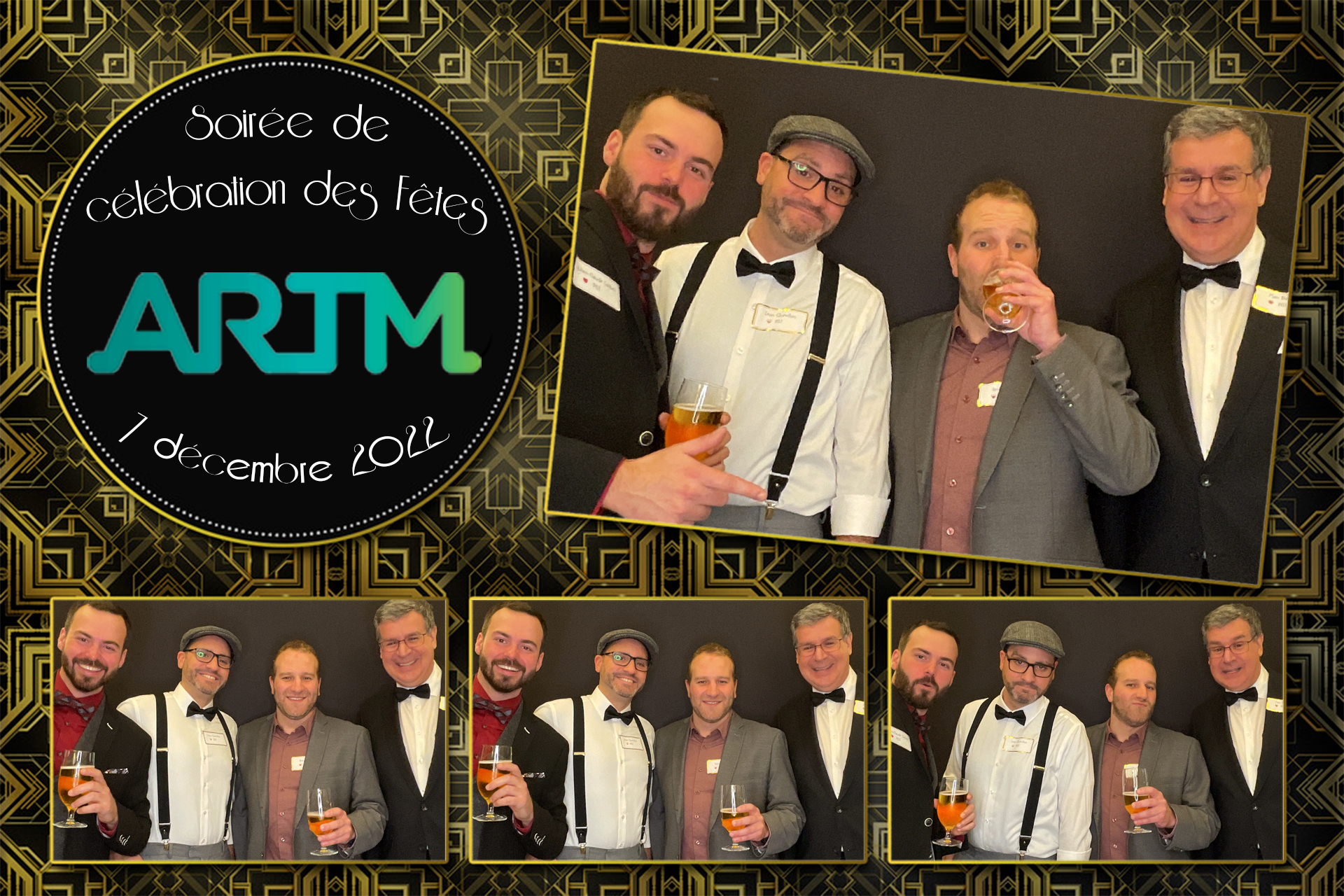 Party de Noël de l'ARTM | View more photos from the event at album.pbooth.red/u/Photobooth-RED/Party-de-Noël-de-lARTM
