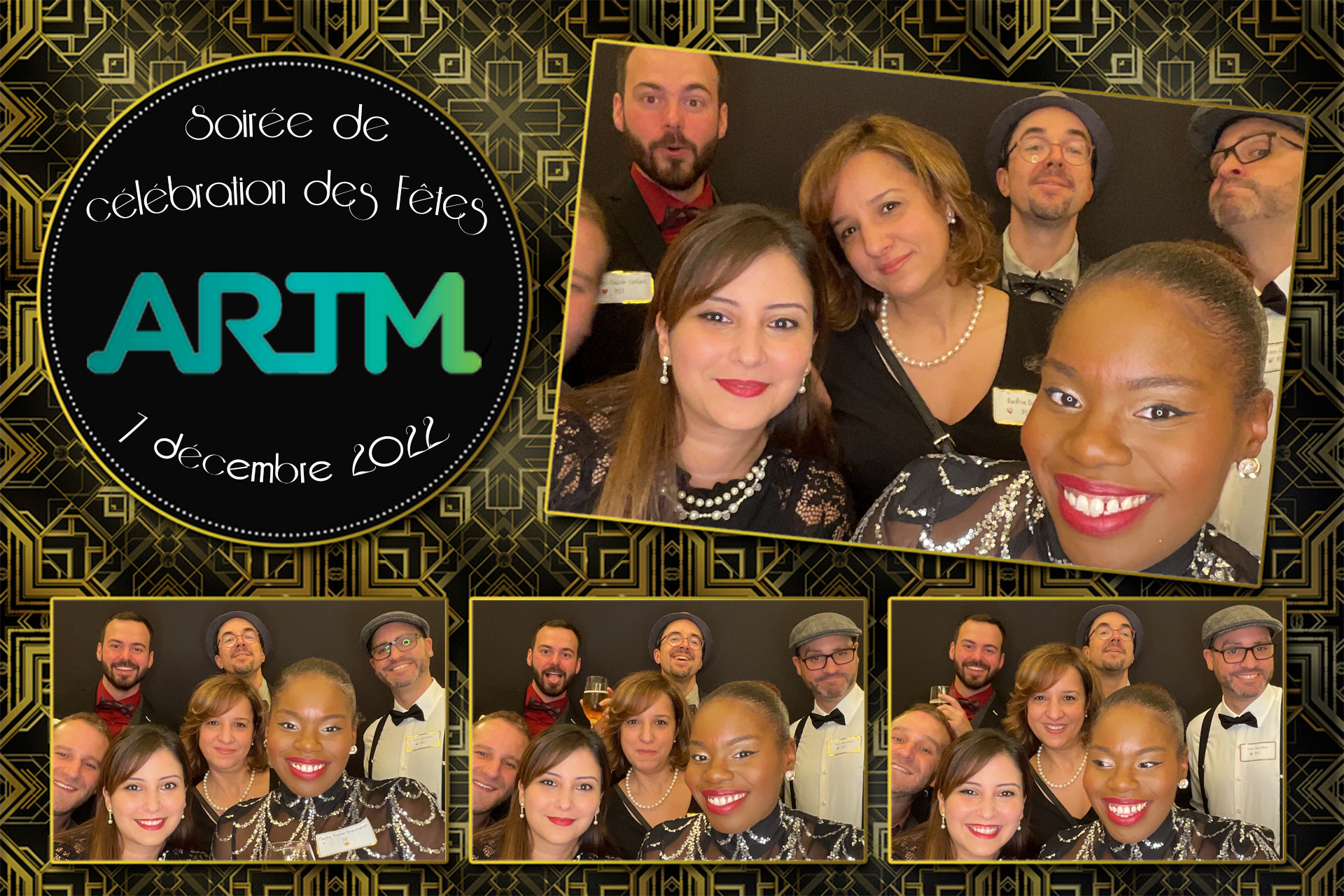 Party de Noël de l'ARTM | View more photos from the event at album.pbooth.red/u/Photobooth-RED/Party-de-Noël-de-lARTM