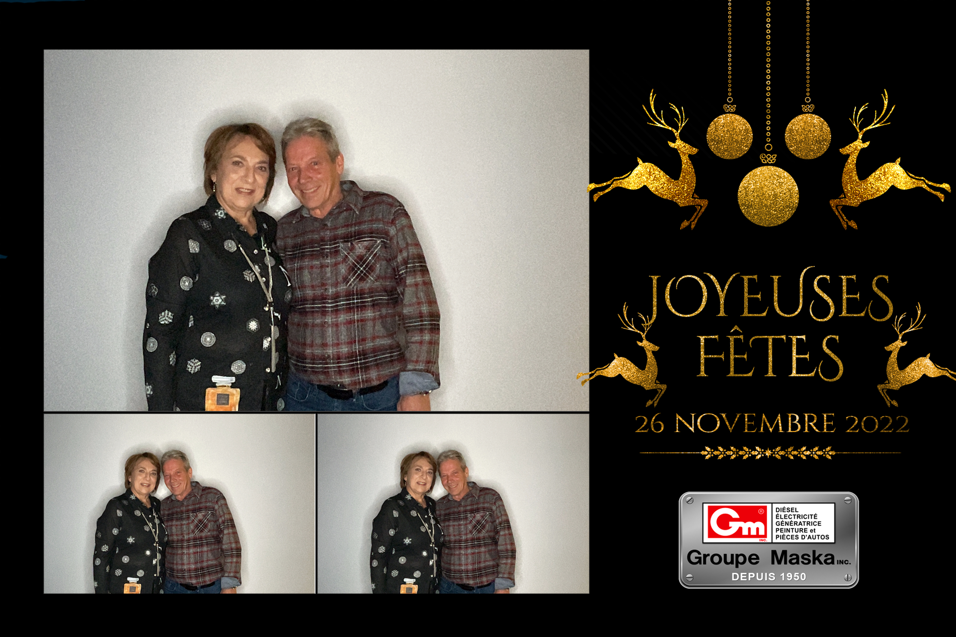 Party de Noël du Groupe Maska | View more photos from the event at album.pbooth.red/u/Photobooth-RED/Party-de-Noël-du-Groupe-Maska