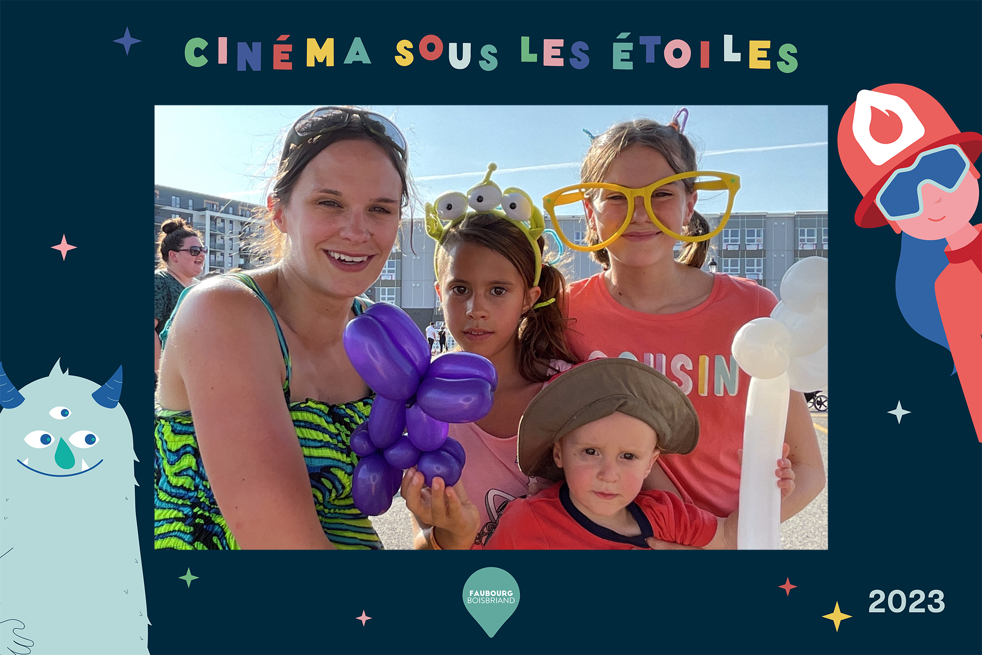 Cinéma sous les étoiles - 8 JUIL | View more photos from the event at album.pbooth.red/u/Photobooth-RED/Cinéma-sous-les-étoiles-8-JUIL
