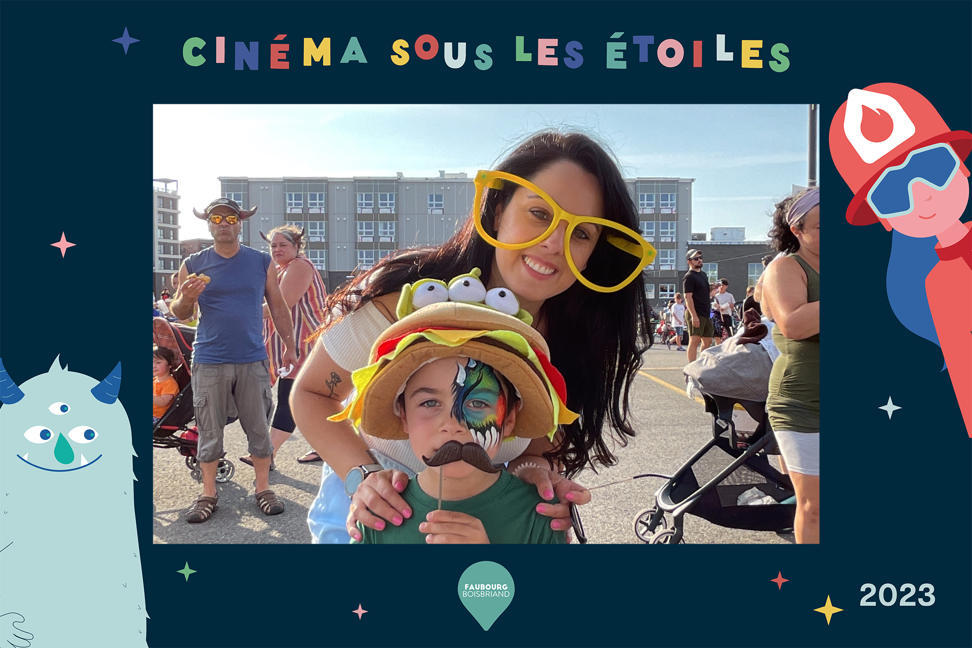 Cinéma sous les étoiles - 8 JUIL | View more photos from the event at album.pbooth.red/u/Photobooth-RED/Cinéma-sous-les-étoiles-8-JUIL