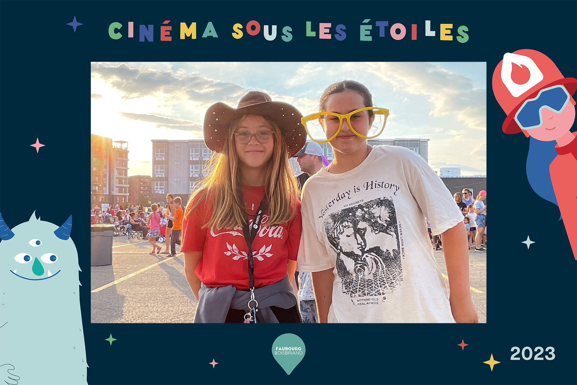 Cinéma sous les étoiles - 8 JUIL | View more photos from the event at album.pbooth.red/u/Photobooth-RED/Cinéma-sous-les-étoiles-8-JUIL