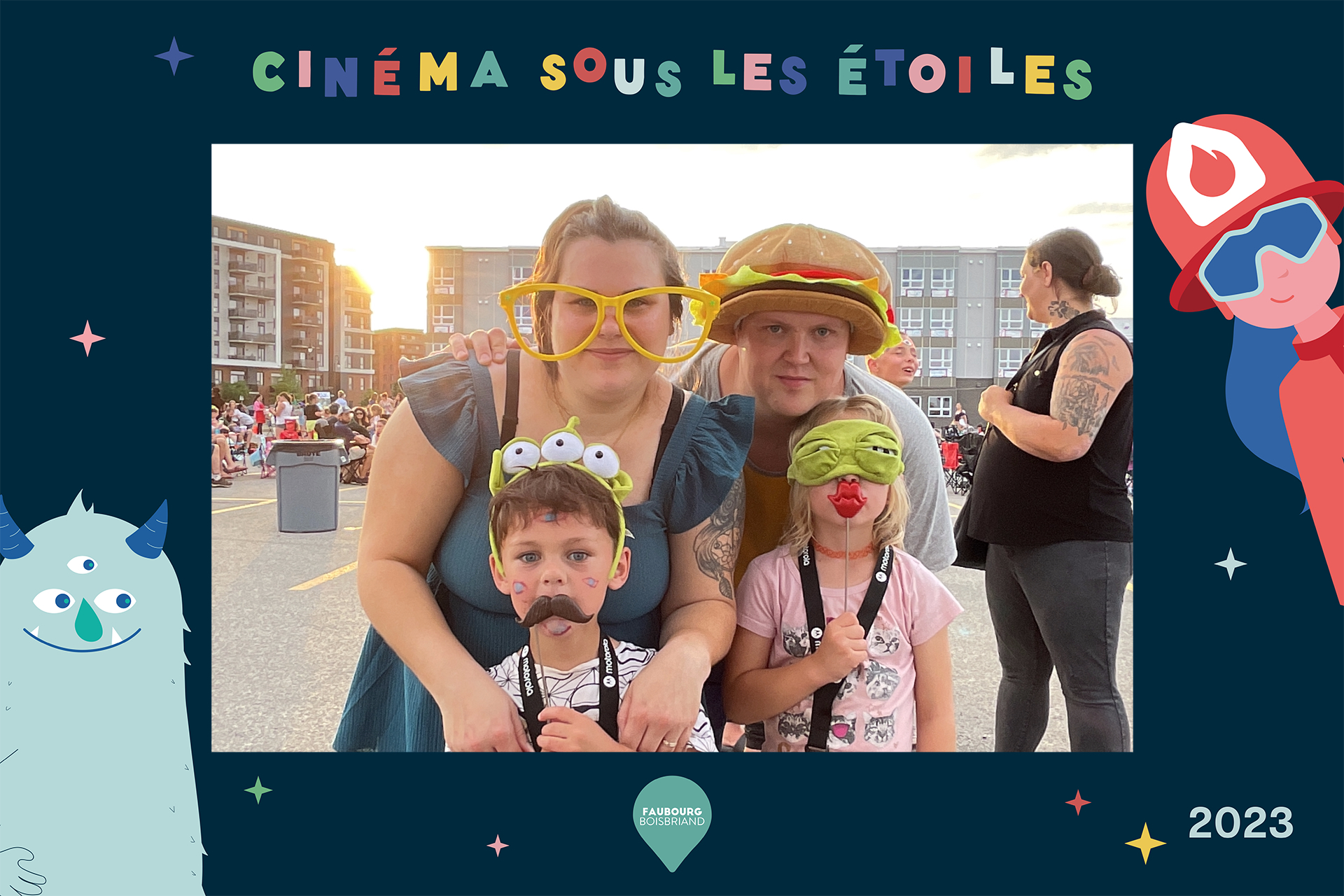 Cinéma sous les étoiles - 8 JUIL | View more photos from the event at album.pbooth.red/u/Photobooth-RED/Cinéma-sous-les-étoiles-8-JUIL