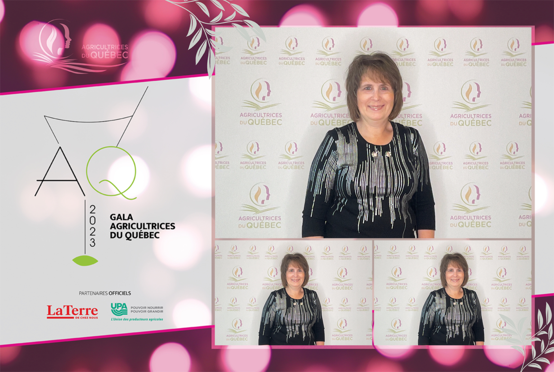 Gala Agricultrice Du Québec 2023 | View more photos from the event at album.pbooth.red/u/Photobooth-RED/Gala-Agricultrice-Du-Québec-2023