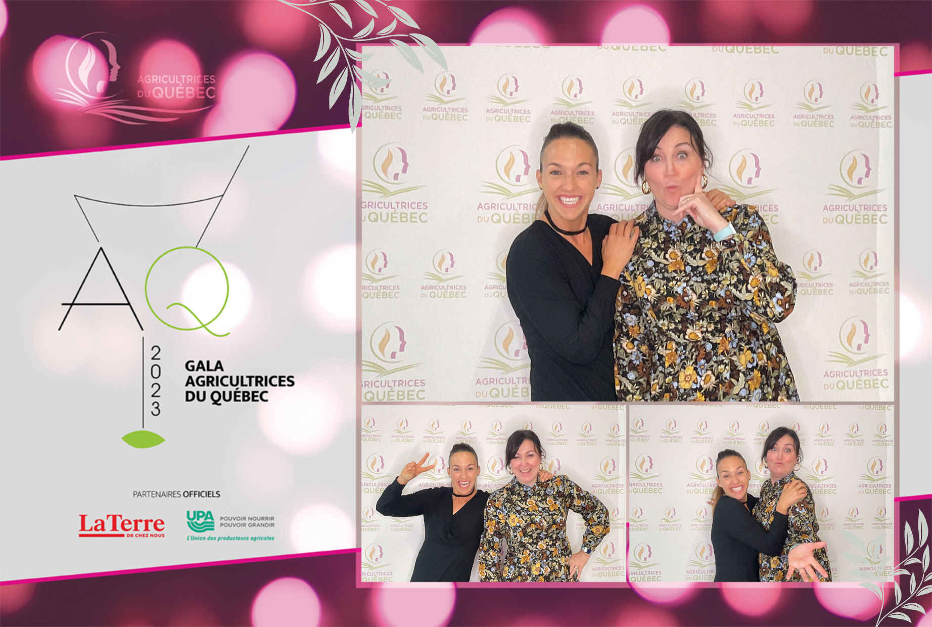 Gala Agricultrice Du Québec 2023 | View more photos from the event at album.pbooth.red/u/Photobooth-RED/Gala-Agricultrice-Du-Québec-2023
