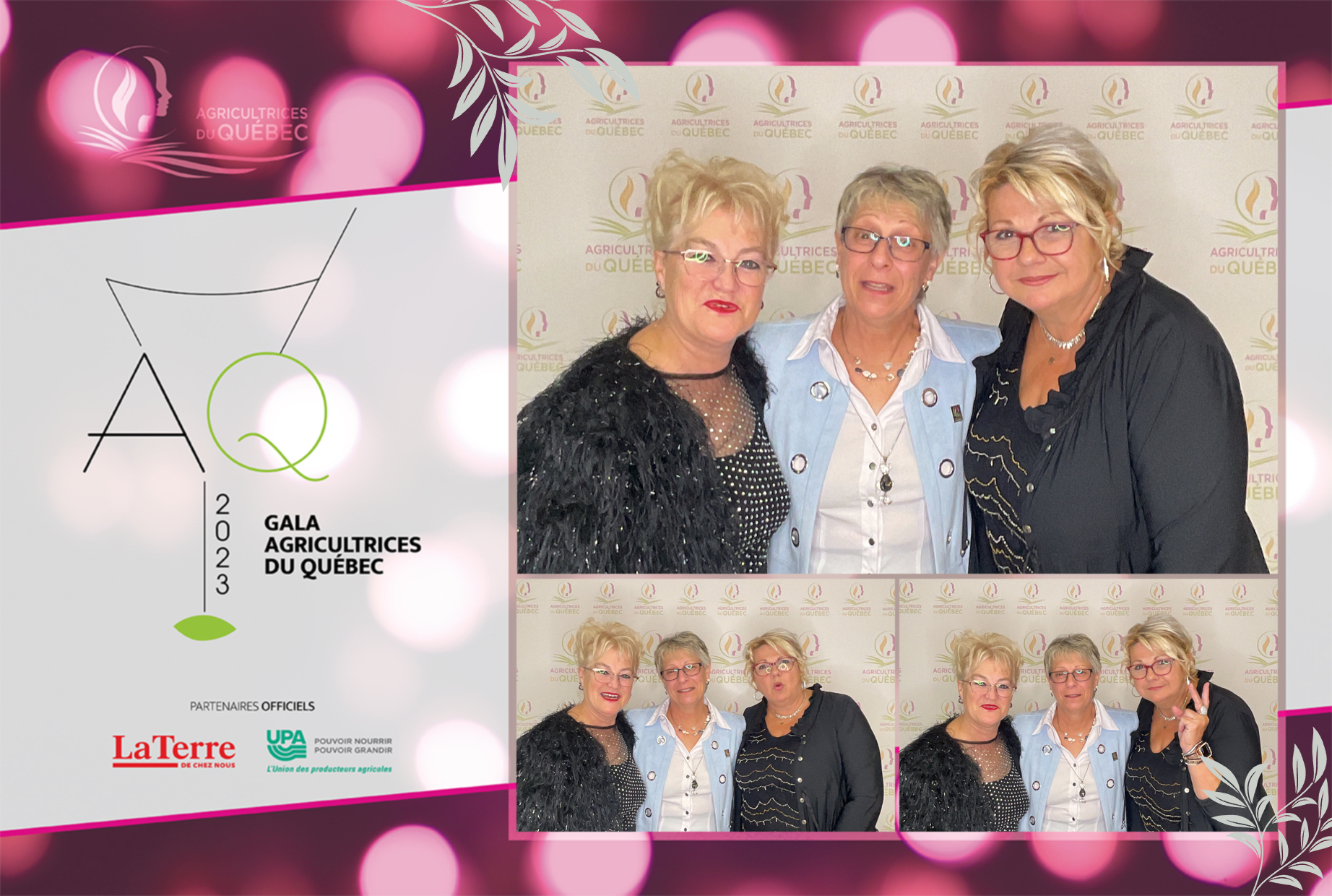 Gala Agricultrice Du Québec 2023 | View more photos from the event at album.pbooth.red/u/Photobooth-RED/Gala-Agricultrice-Du-Québec-2023