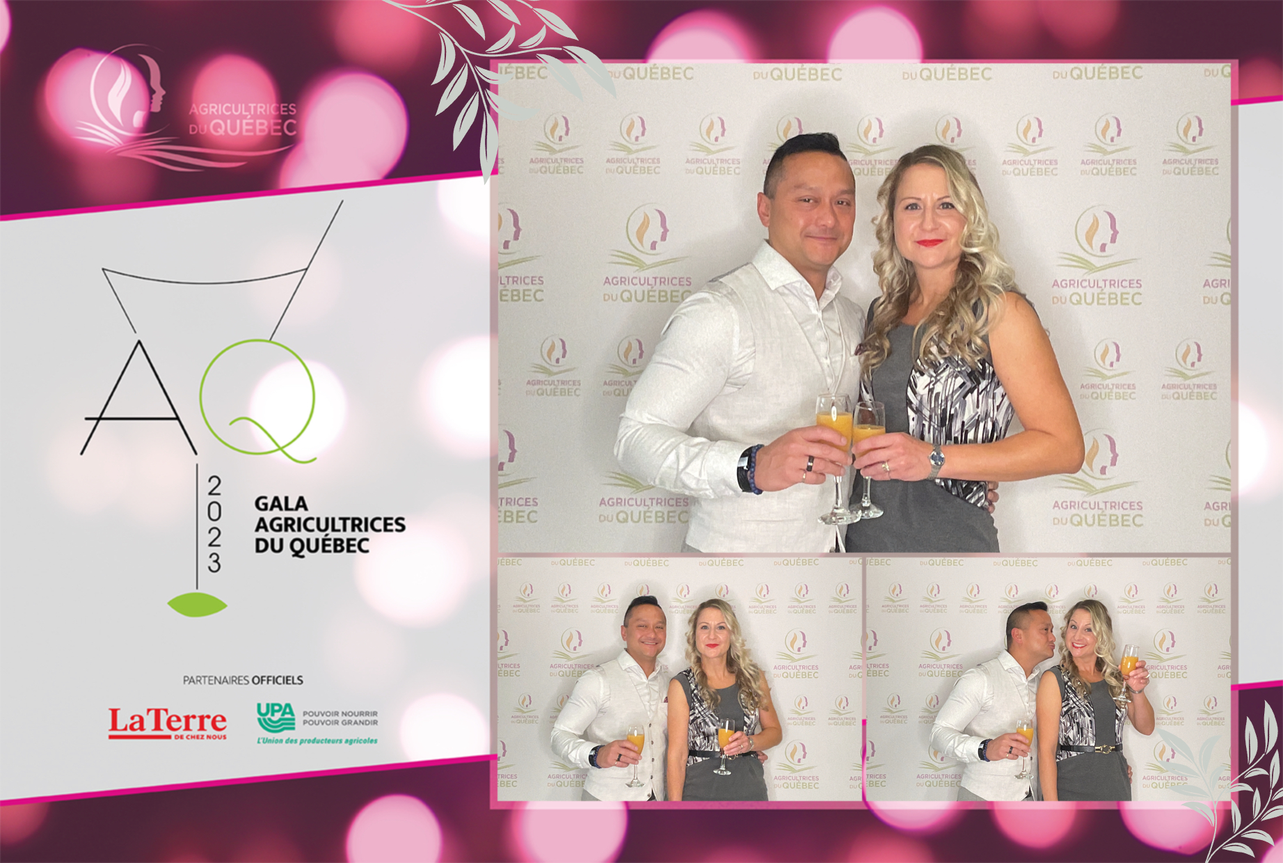 Gala Agricultrice Du Québec 2023 | View more photos from the event at album.pbooth.red/u/Photobooth-RED/Gala-Agricultrice-Du-Québec-2023