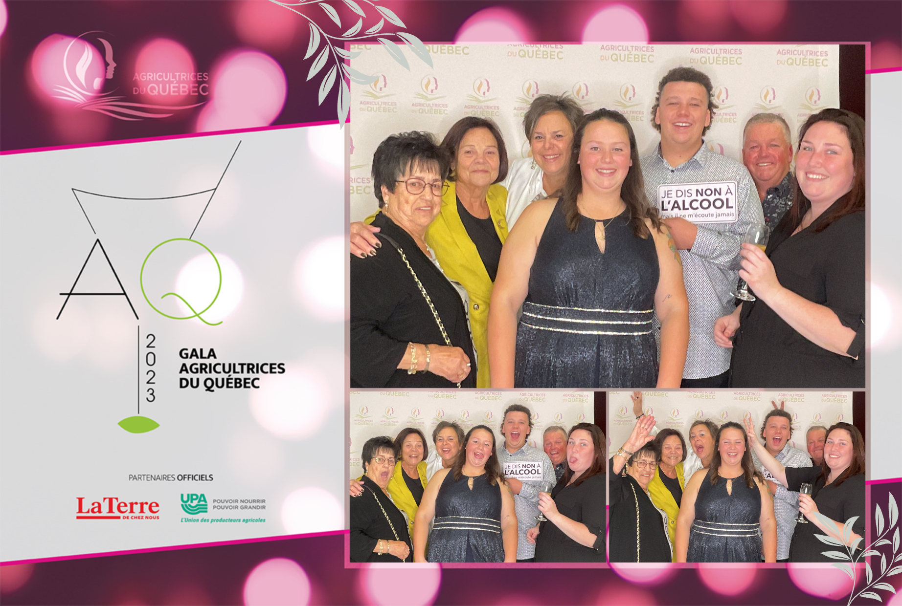 Gala Agricultrice Du Québec 2023 | View more photos from the event at album.pbooth.red/u/Photobooth-RED/Gala-Agricultrice-Du-Québec-2023