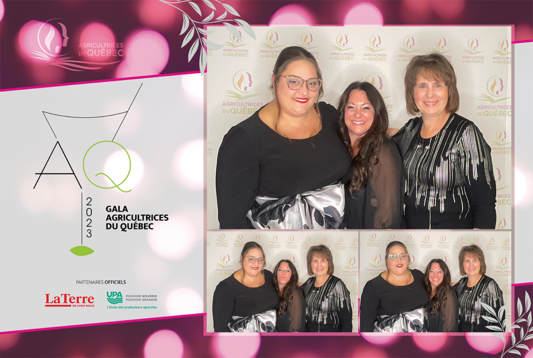 Gala Agricultrice Du Québec 2023 | View more photos from the event at album.pbooth.red/u/Photobooth-RED/Gala-Agricultrice-Du-Québec-2023