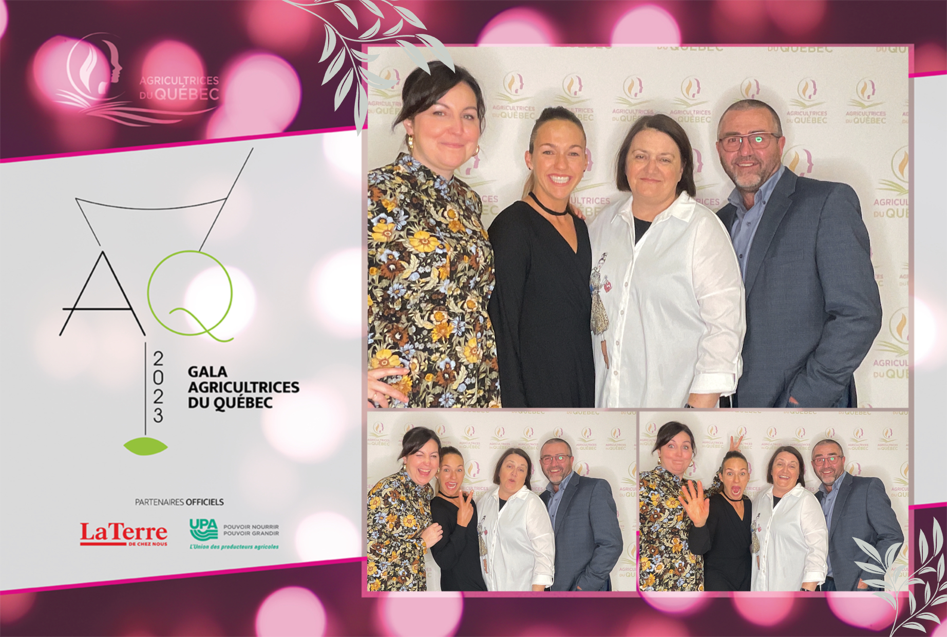 Gala Agricultrice Du Québec 2023 | View more photos from the event at album.pbooth.red/u/Photobooth-RED/Gala-Agricultrice-Du-Québec-2023