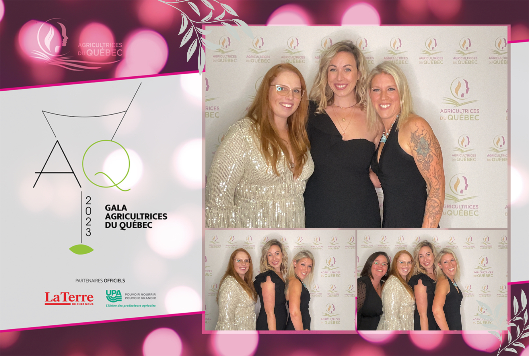Gala Agricultrice Du Québec 2023 | View more photos from the event at album.pbooth.red/u/Photobooth-RED/Gala-Agricultrice-Du-Québec-2023