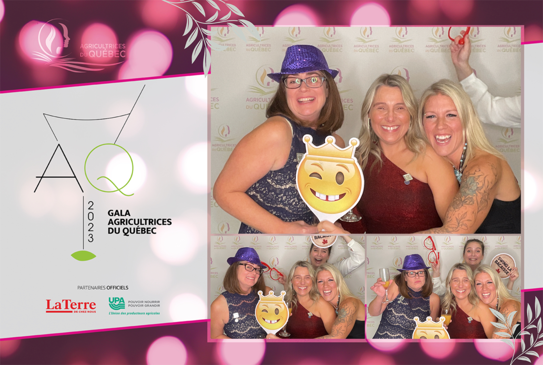 Gala Agricultrice Du Québec 2023 | View more photos from the event at album.pbooth.red/u/Photobooth-RED/Gala-Agricultrice-Du-Québec-2023