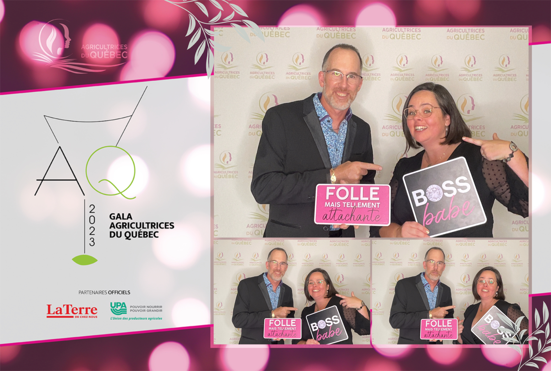 Gala Agricultrice Du Québec 2023 | View more photos from the event at album.pbooth.red/u/Photobooth-RED/Gala-Agricultrice-Du-Québec-2023