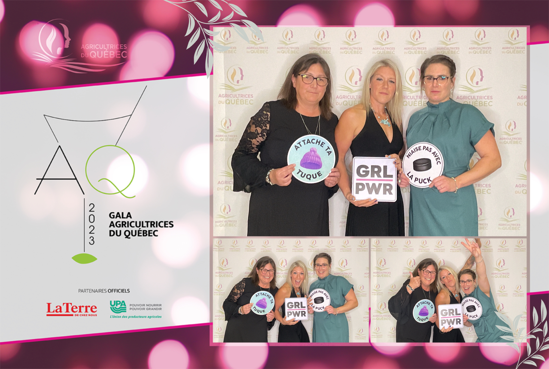 Gala Agricultrice Du Québec 2023 | View more photos from the event at album.pbooth.red/u/Photobooth-RED/Gala-Agricultrice-Du-Québec-2023