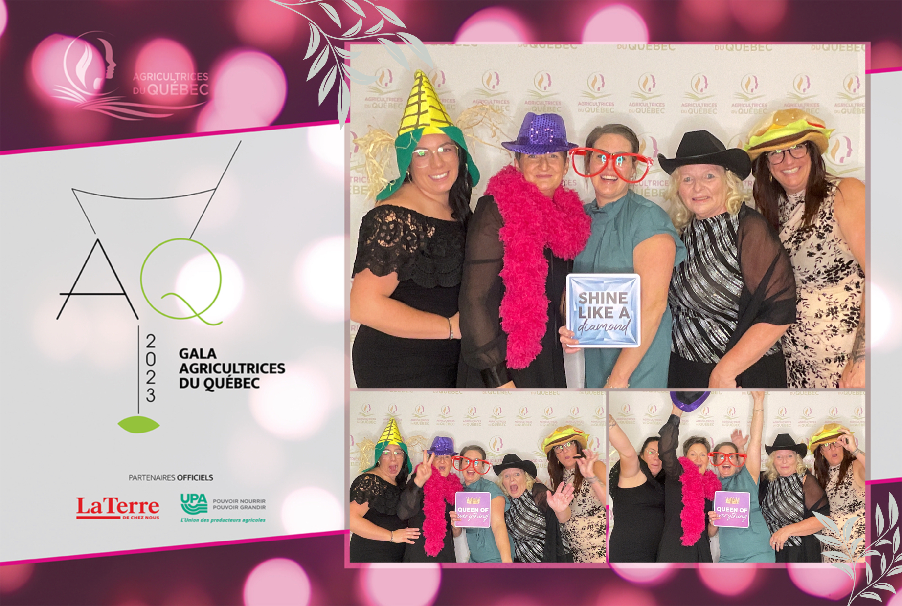 Gala Agricultrice Du Québec 2023 | View more photos from the event at album.pbooth.red/u/Photobooth-RED/Gala-Agricultrice-Du-Québec-2023