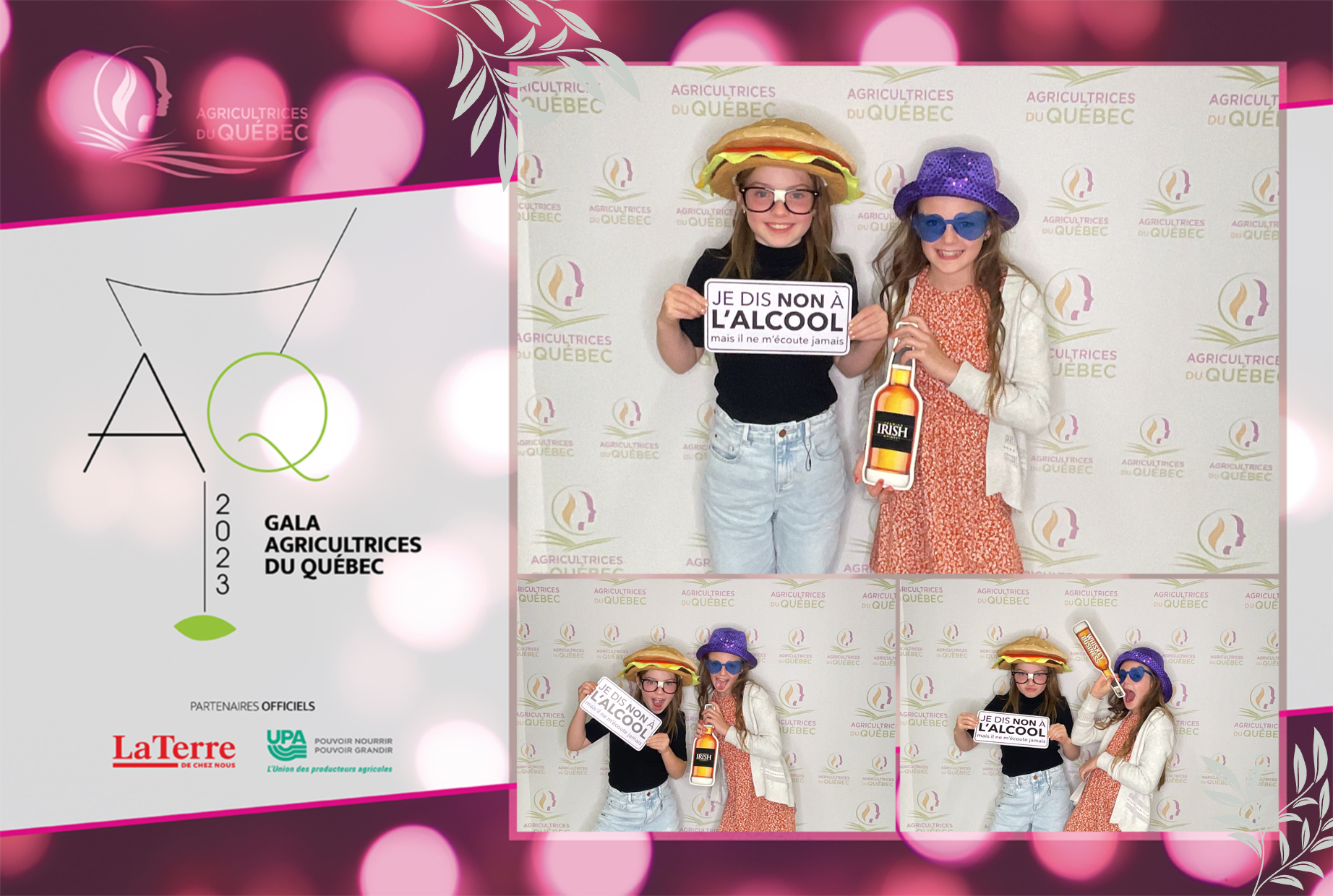 Gala Agricultrice Du Québec 2023 | View more photos from the event at album.pbooth.red/u/Photobooth-RED/Gala-Agricultrice-Du-Québec-2023