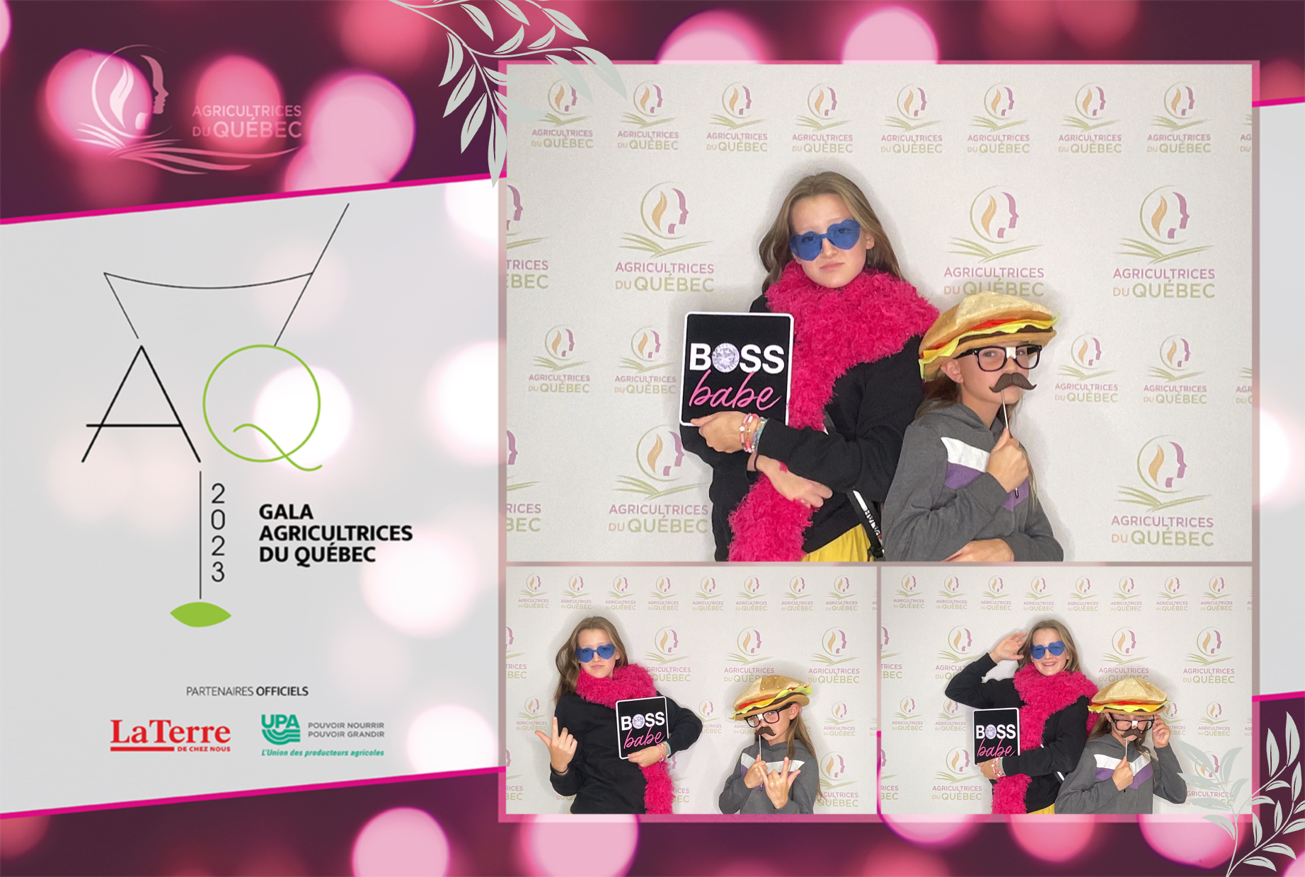Gala Agricultrice Du Québec 2023 | View more photos from the event at album.pbooth.red/u/Photobooth-RED/Gala-Agricultrice-Du-Québec-2023
