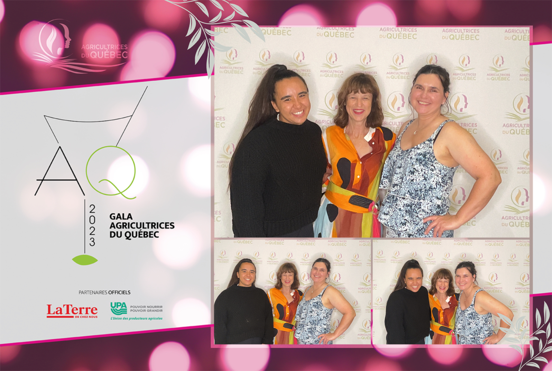 Gala Agricultrice Du Québec 2023 | View more photos from the event at album.pbooth.red/u/Photobooth-RED/Gala-Agricultrice-Du-Québec-2023
