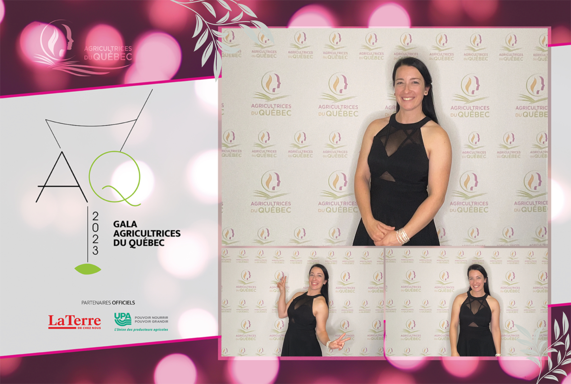 Gala Agricultrice Du Québec 2023 | View more photos from the event at album.pbooth.red/u/Photobooth-RED/Gala-Agricultrice-Du-Québec-2023