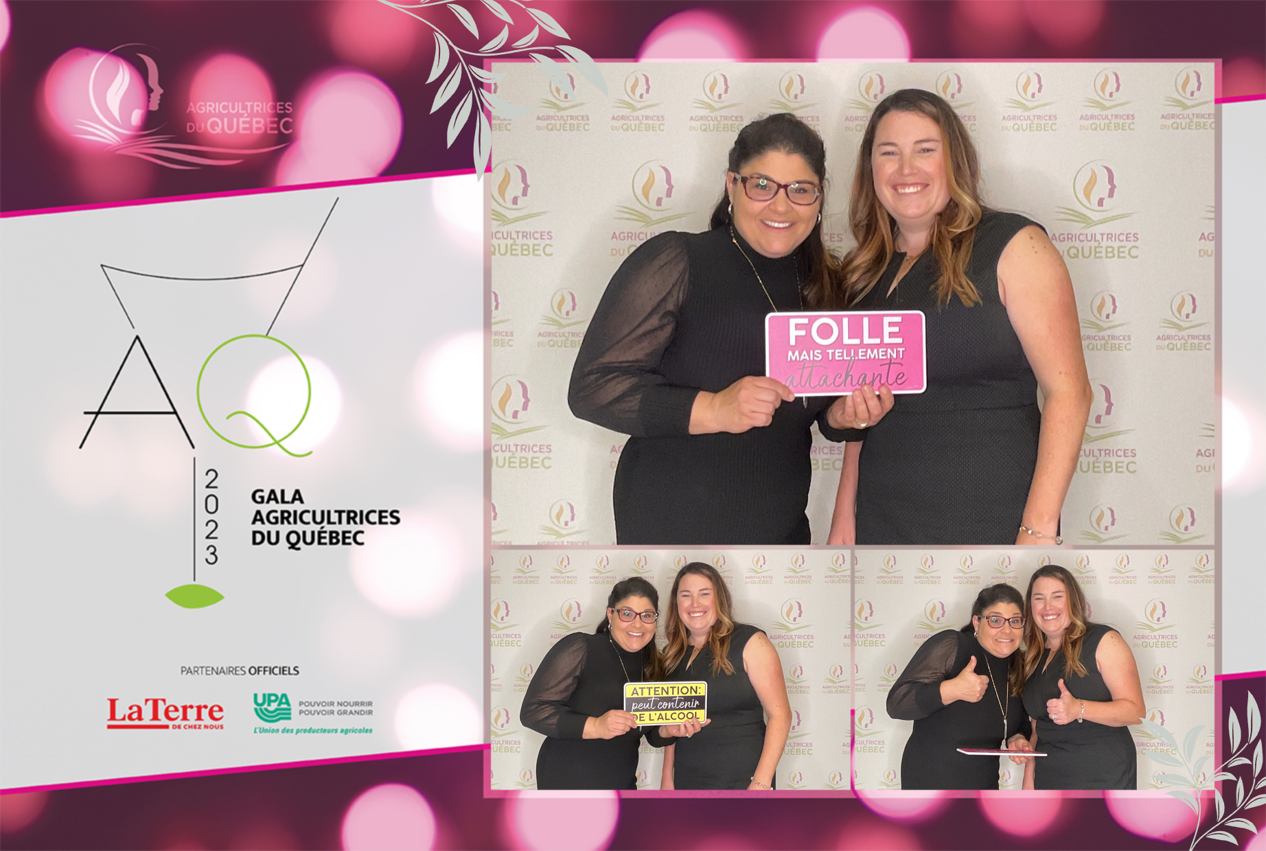 Gala Agricultrice Du Québec 2023 | View more photos from the event at album.pbooth.red/u/Photobooth-RED/Gala-Agricultrice-Du-Québec-2023