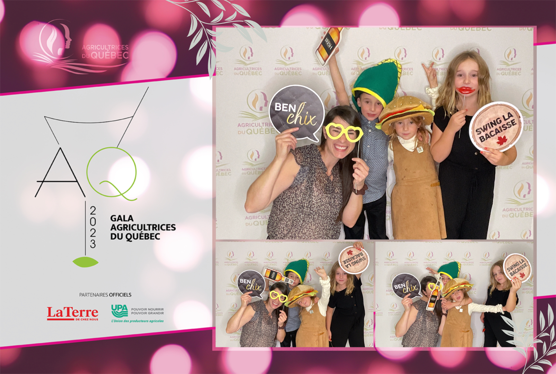 Gala Agricultrice Du Québec 2023 | View more photos from the event at album.pbooth.red/u/Photobooth-RED/Gala-Agricultrice-Du-Québec-2023
