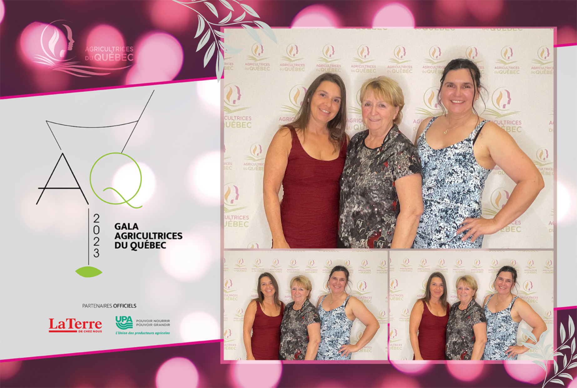 Gala Agricultrice Du Québec 2023 | View more photos from the event at album.pbooth.red/u/Photobooth-RED/Gala-Agricultrice-Du-Québec-2023