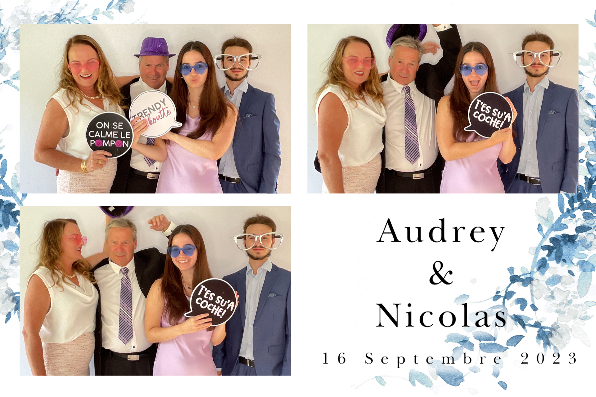 Mariage de Audrey et Nicolas | View more photos from the event at album.pbooth.red/u/Photobooth-RED/Mariage-de-Audrey-et-Nicolas