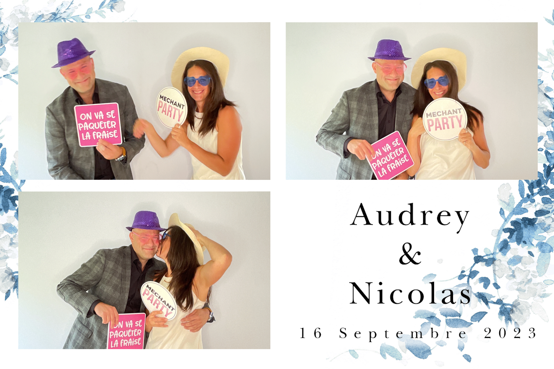 Mariage de Audrey et Nicolas | View more photos from the event at album.pbooth.red/u/Photobooth-RED/Mariage-de-Audrey-et-Nicolas