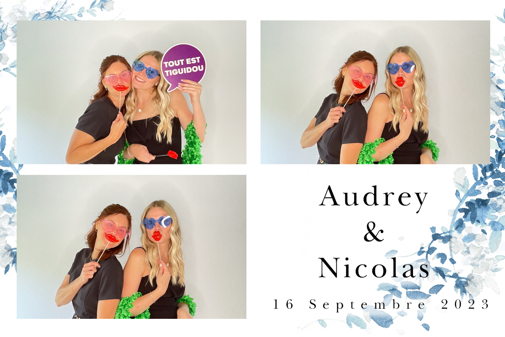 Mariage de Audrey et Nicolas | View more photos from the event at album.pbooth.red/u/Photobooth-RED/Mariage-de-Audrey-et-Nicolas