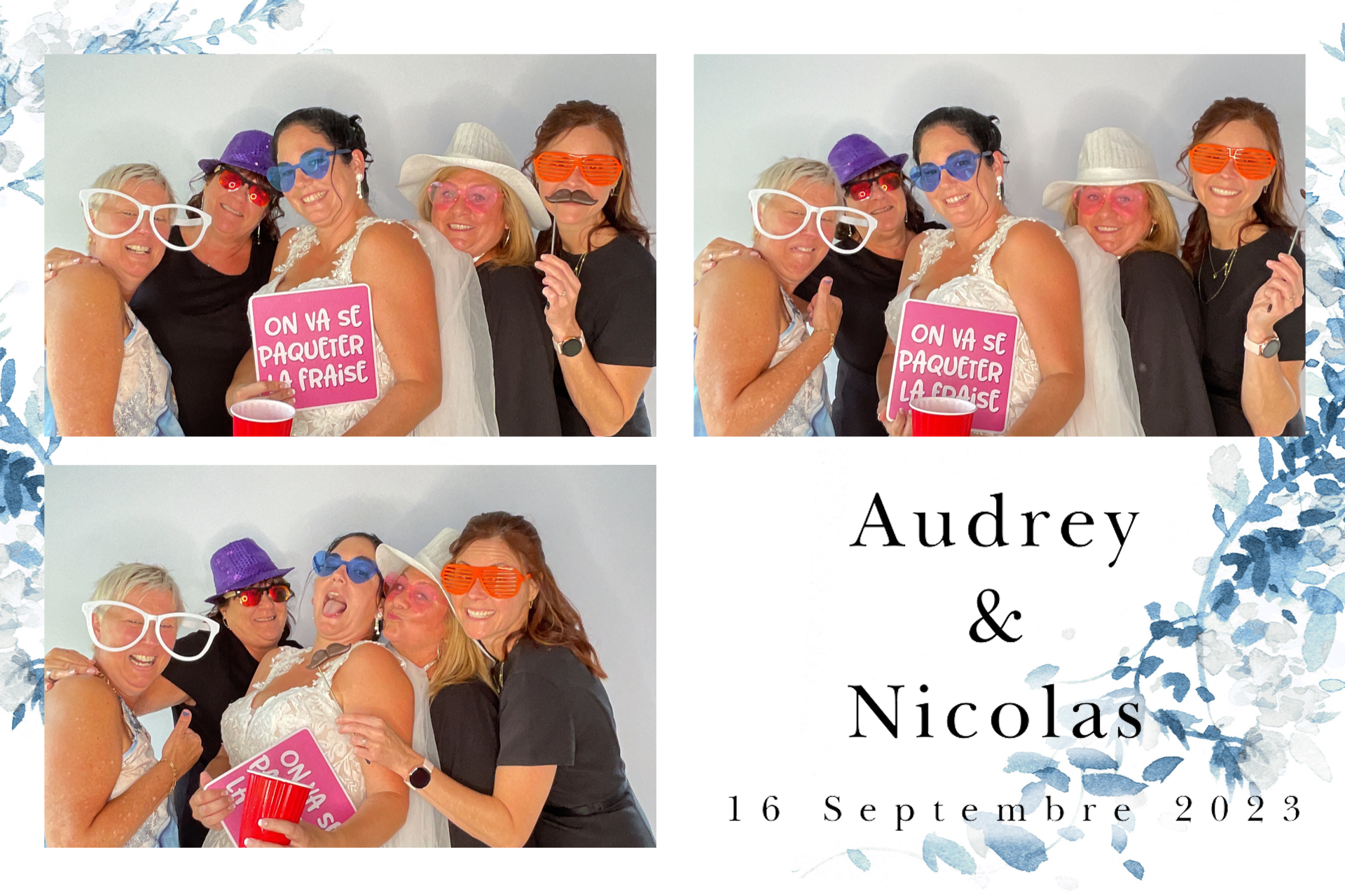 Mariage de Audrey et Nicolas | View more photos from the event at album.pbooth.red/u/Photobooth-RED/Mariage-de-Audrey-et-Nicolas