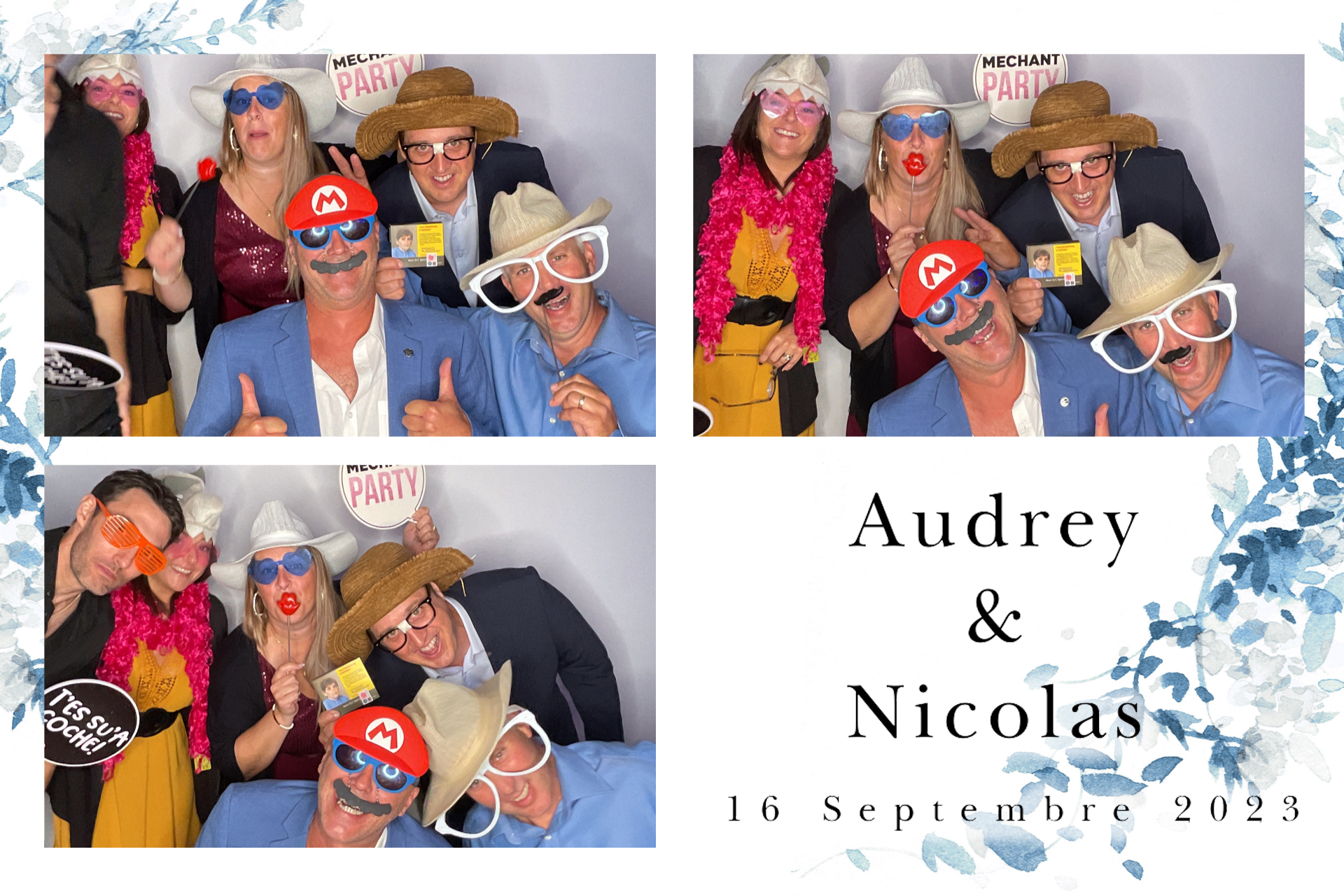 Mariage de Audrey et Nicolas | View more photos from the event at album.pbooth.red/u/Photobooth-RED/Mariage-de-Audrey-et-Nicolas