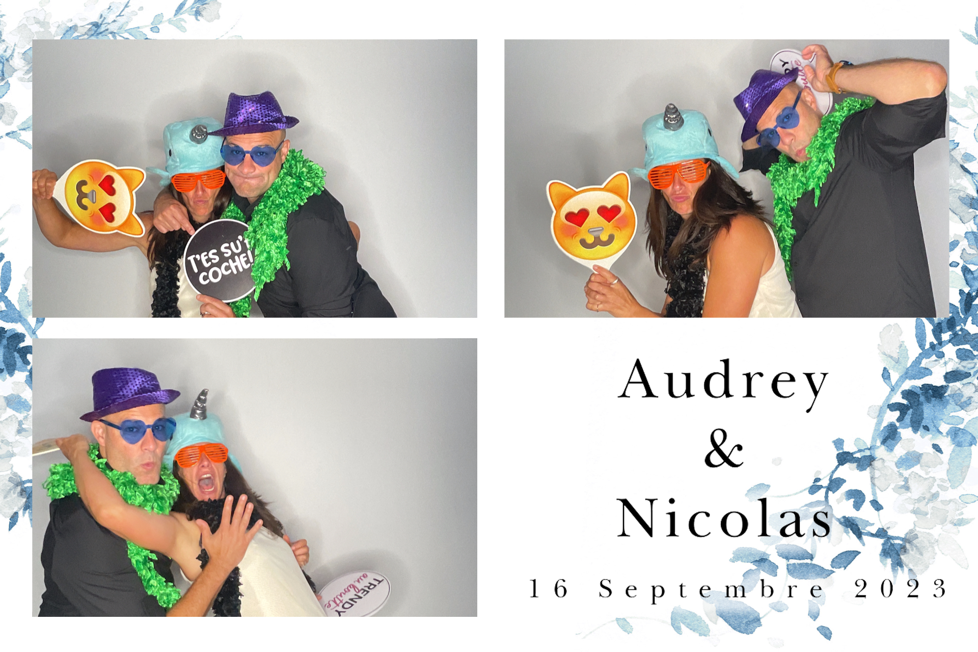 Mariage de Audrey et Nicolas | View more photos from the event at album.pbooth.red/u/Photobooth-RED/Mariage-de-Audrey-et-Nicolas