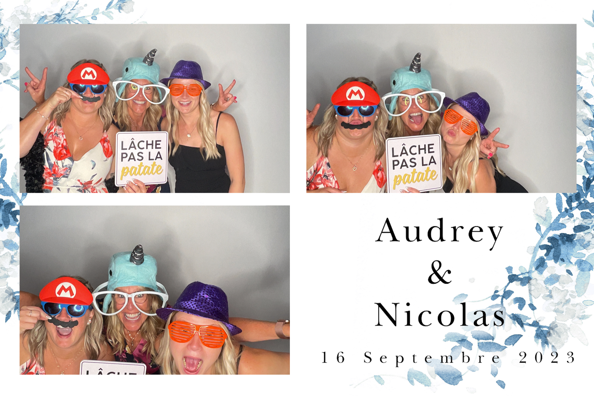 Mariage de Audrey et Nicolas | View more photos from the event at album.pbooth.red/u/Photobooth-RED/Mariage-de-Audrey-et-Nicolas