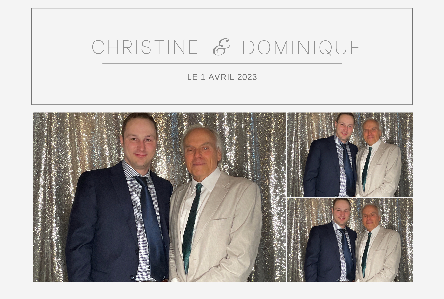 Mariage de Christine & Dominique | View more photos from the event at album.pbooth.red/u/Photobooth-RED/Mariage-de-Christine-Dominique