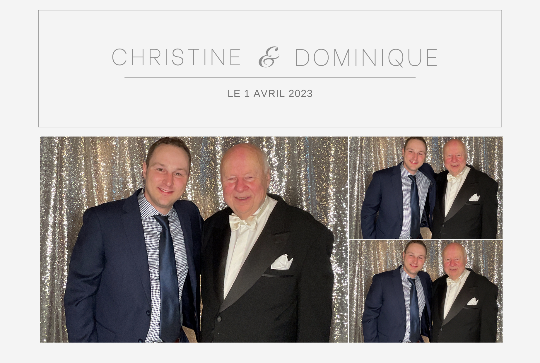 Mariage de Christine & Dominique | View more photos from the event at album.pbooth.red/u/Photobooth-RED/Mariage-de-Christine-Dominique