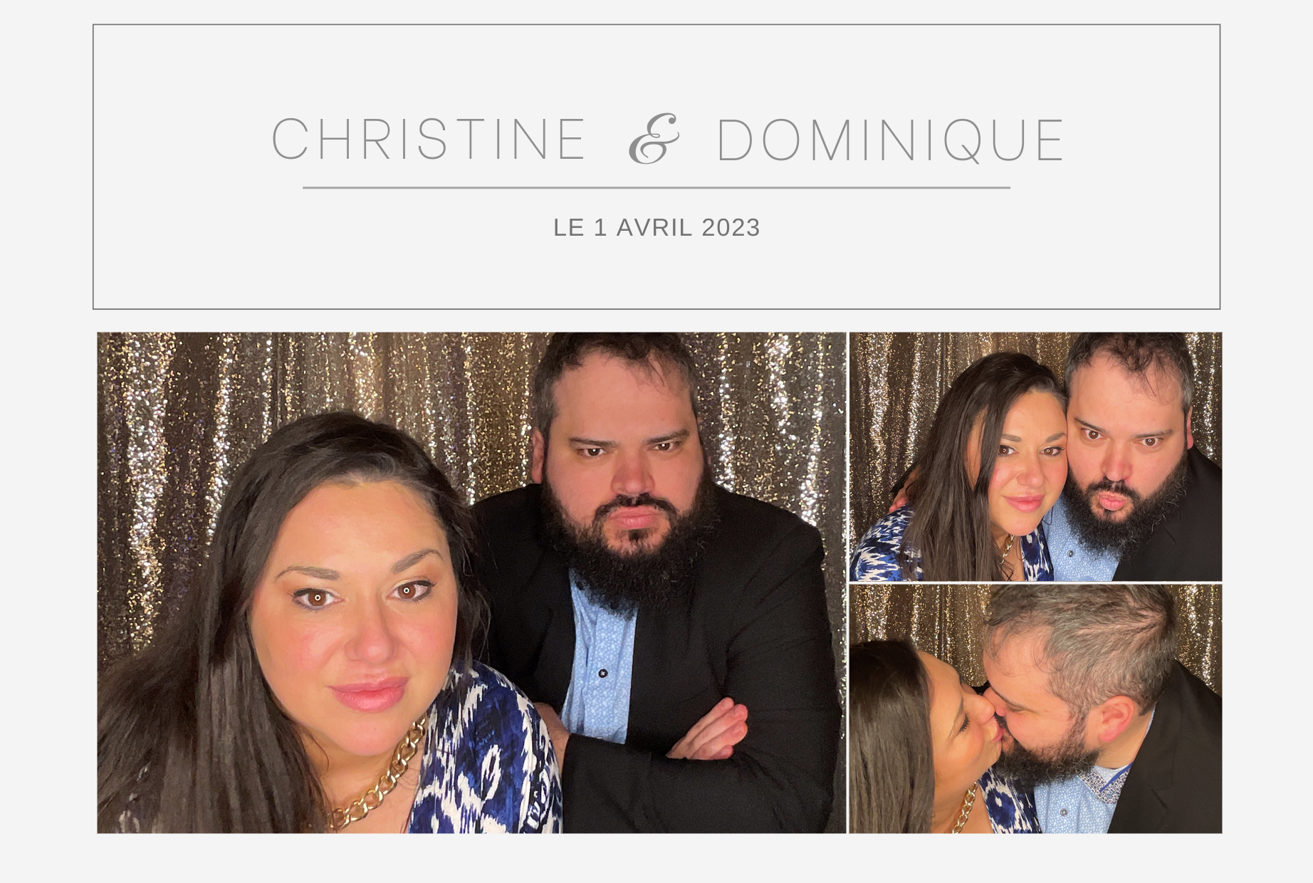 Mariage de Christine & Dominique | View more photos from the event at album.pbooth.red/u/Photobooth-RED/Mariage-de-Christine-Dominique