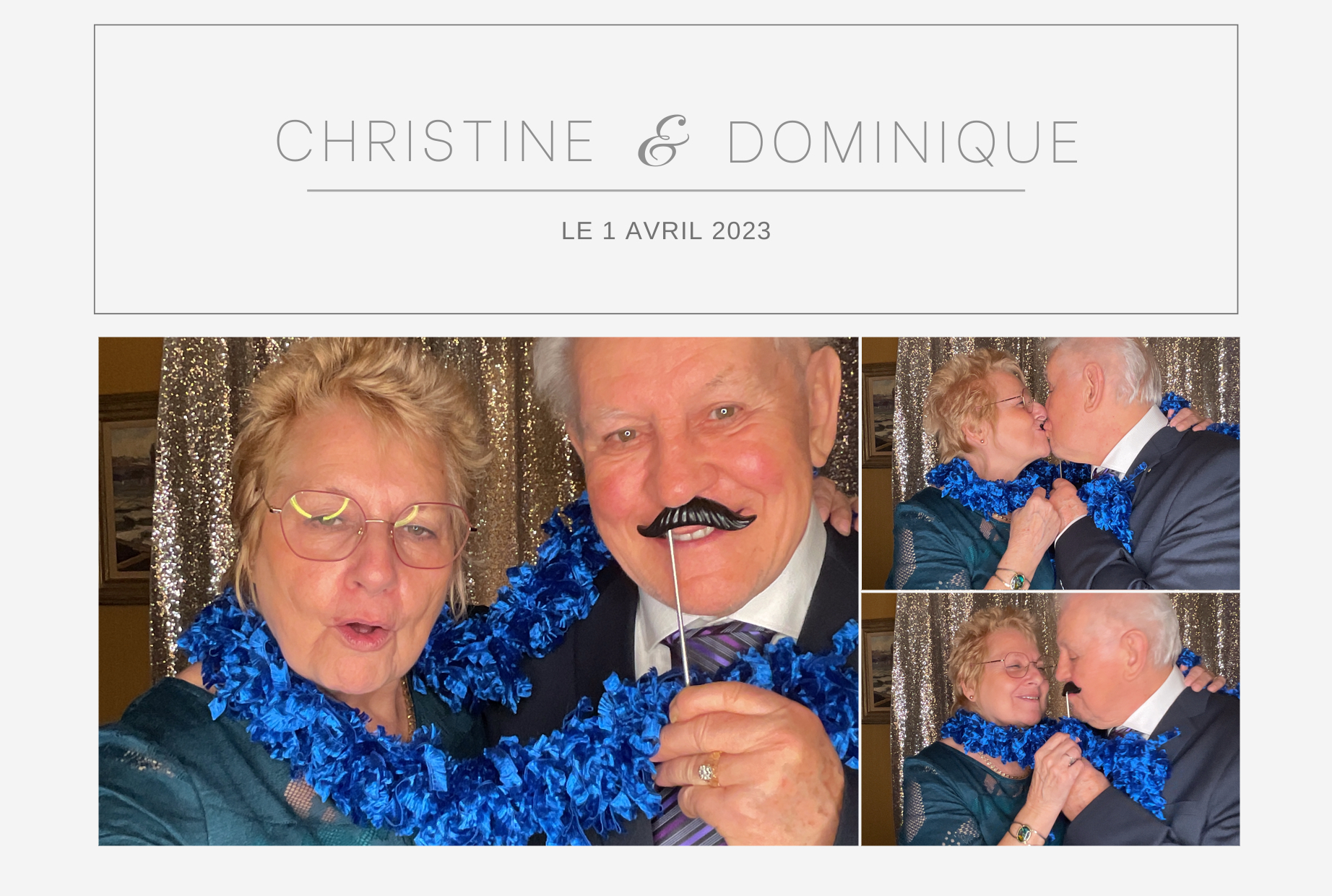 Mariage de Christine & Dominique | View more photos from the event at album.pbooth.red/u/Photobooth-RED/Mariage-de-Christine-Dominique