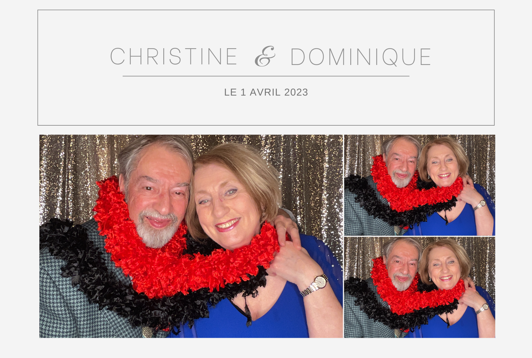 Mariage de Christine & Dominique | View more photos from the event at album.pbooth.red/u/Photobooth-RED/Mariage-de-Christine-Dominique