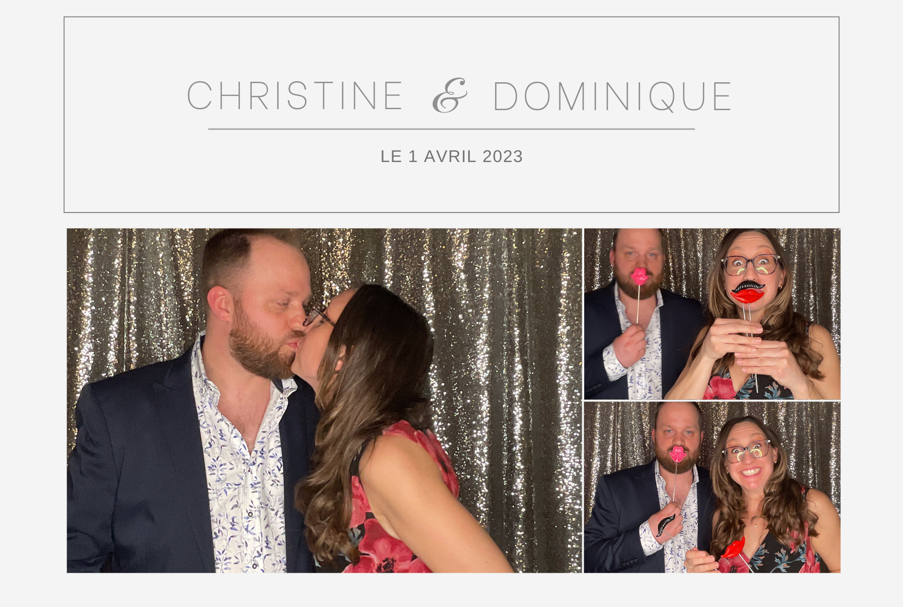 Mariage de Christine & Dominique | View more photos from the event at album.pbooth.red/u/Photobooth-RED/Mariage-de-Christine-Dominique