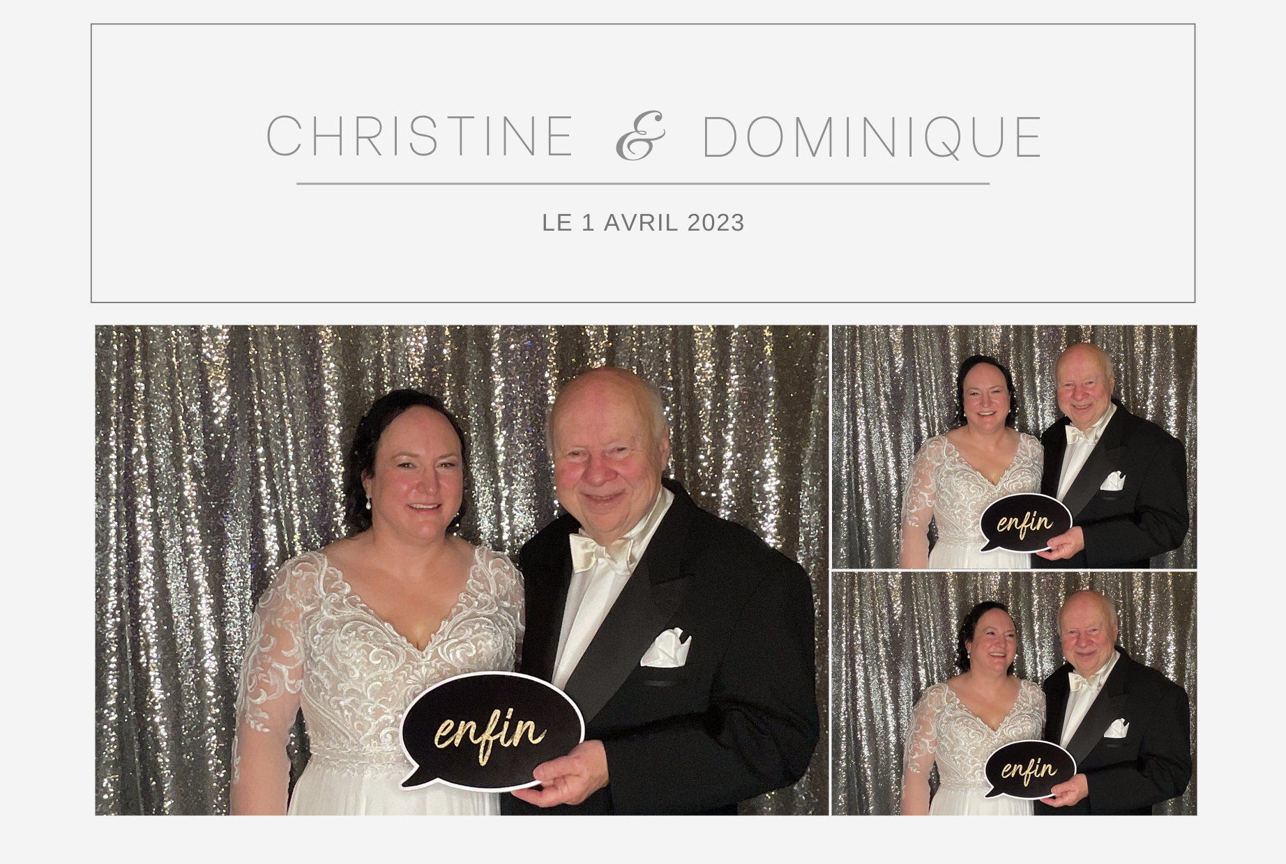 Mariage de Christine & Dominique | View more photos from the event at album.pbooth.red/u/Photobooth-RED/Mariage-de-Christine-Dominique